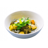 Stikla nūdeles ar dārzeņu izlasi